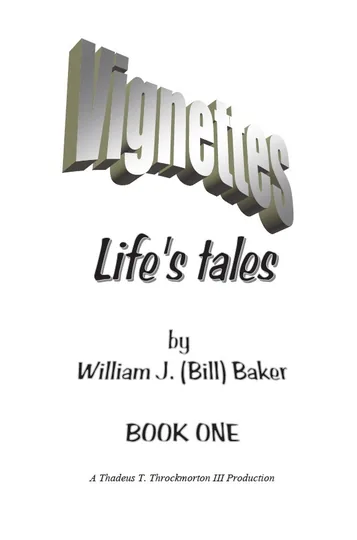 Cover of Vignettes - Life's Tales  Book One