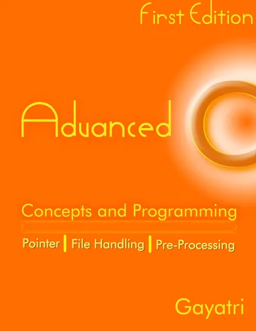 Cover of Advanced C Concepts and Programming