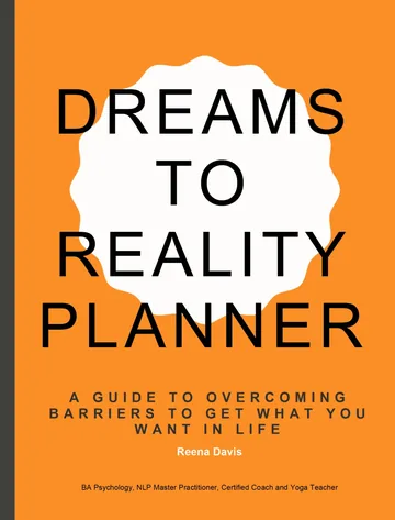 Cover of Dreams to Reality Planner
