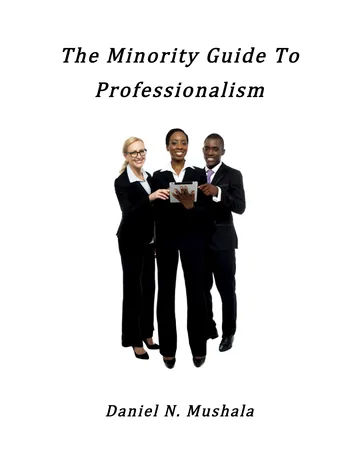 Cover of The Minority Guide To Professionalism