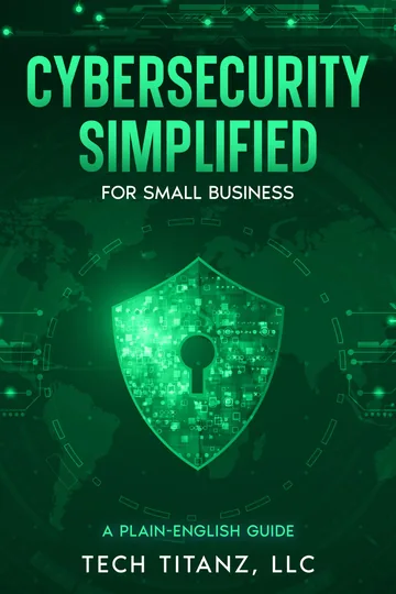 Cover of Cybersecurity Simplified for Small Business