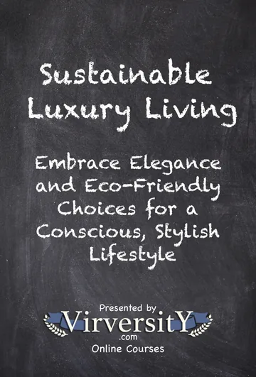 Cover of Sustainable Luxury Living