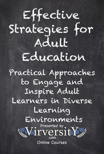 Cover of Effective Strategies for Adult Education