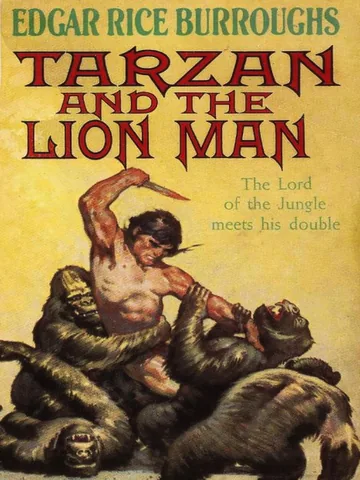 Cover of Tarzan and the Lion Man