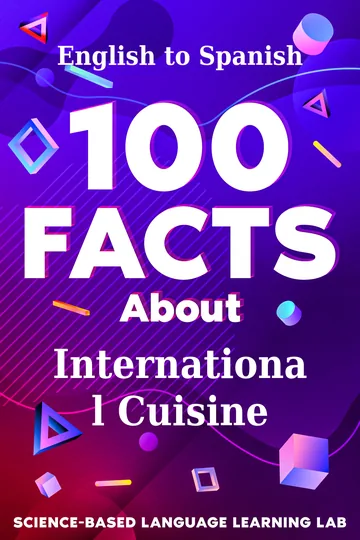 Cover of 100 Facts About International Cuisine