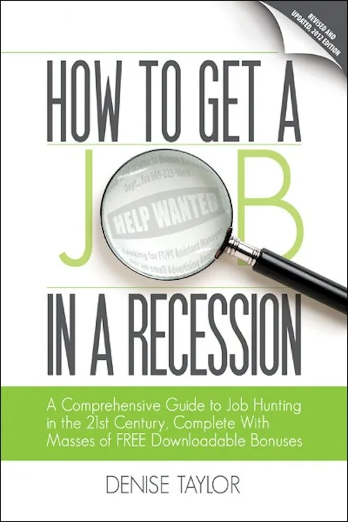 How to Get a Job In a Recession