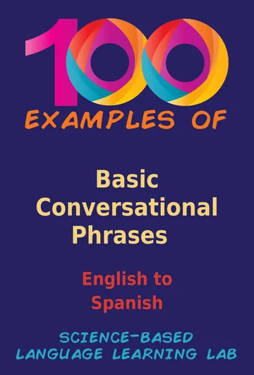 Cover of 100 Examples Of Basic Conversational Phrases
