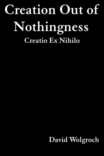 Cover of Creation Out of Nothingness