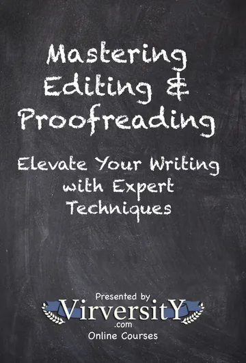 Cover of Mastering Editing & Proofreading