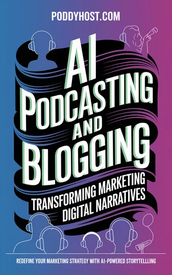 Cover of AI Podcasting and Blogging