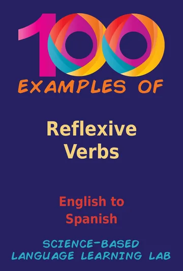 Cover of 100 Examples of Reflexive Verbs