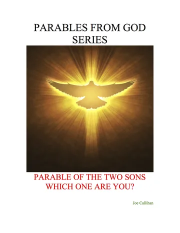Cover of Parables from God Series - Parable of the Two Sons