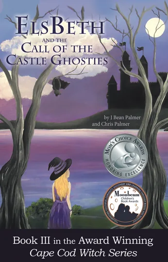 Cover of ElsBeth and the Call of the Castle Ghosties, Book III in the Cape Cod Witch Series