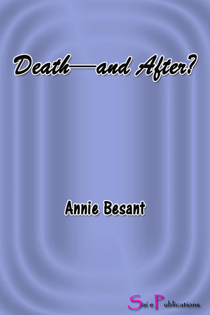 Death--and After?