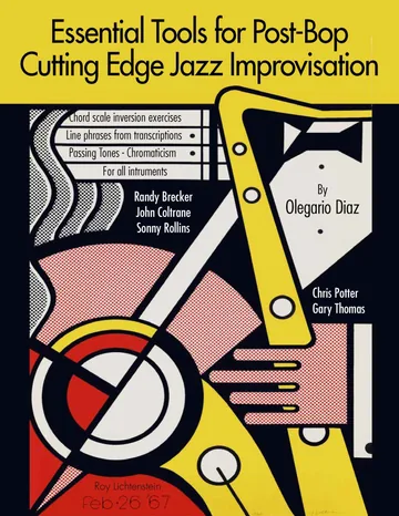 Cover of Essential Tools for Post-Bop Cutting Edge Jazz Improvisation