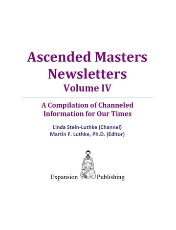 Cover of Ascended Masters Newsletters, Vol. IV