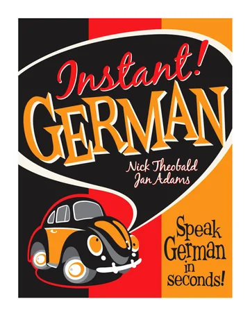 Cover of Instant! German