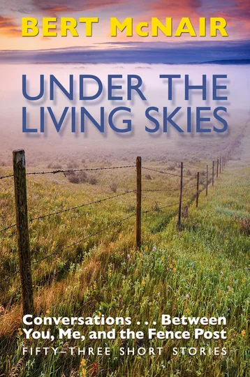Cover of UNDER THE LIVING SKIES