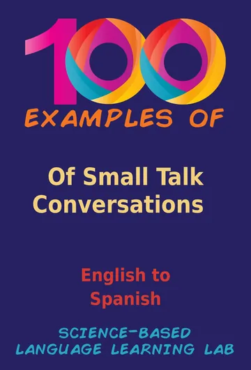 Cover of 100 Examples Of Small Talk Conversations