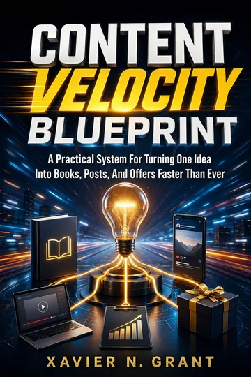 Cover of Content Velocity Blueprint