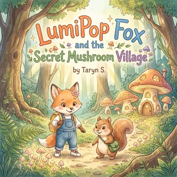Cover of LumiPop Fox and the Secret Mushroom Village