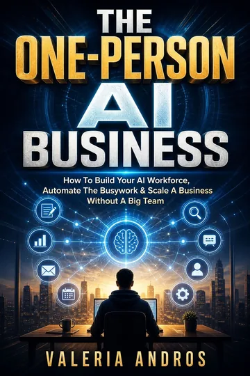Cover of THE ONE-PERSON AI BUSINESS