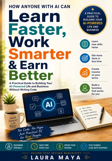 Cover of How Anyone with AI Can Learn Faster, Work Smarter & Earn Better