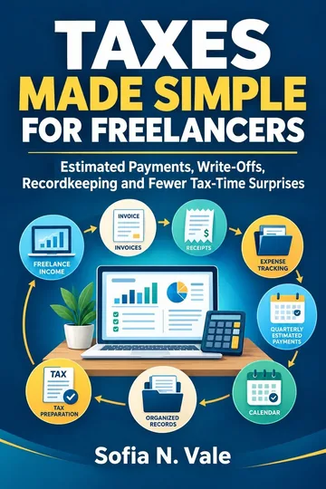 Cover of Taxes Made Simple for Freelancers