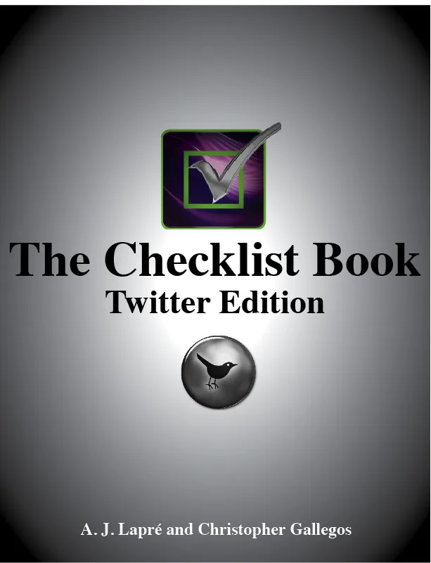The Checklist Book