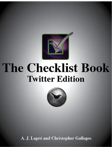 Cover of The Checklist Book