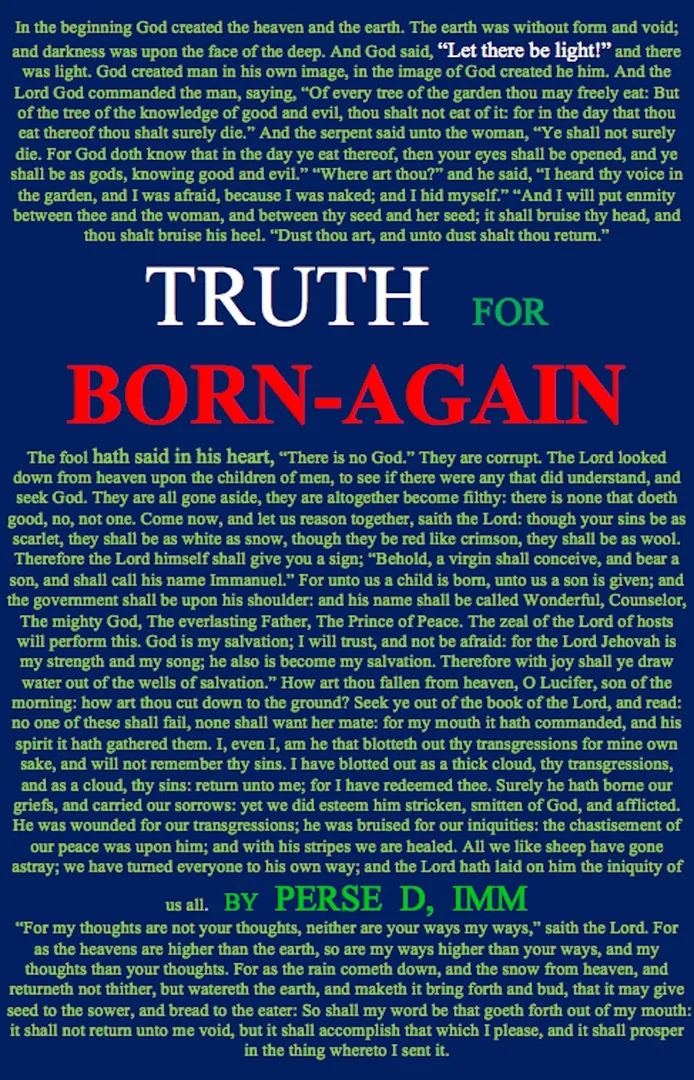 Truth for Born-Again